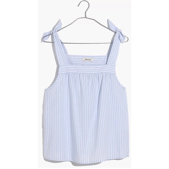 NWT MADEWELL Striped Lullaby Pajama Tank Top - Picture 1 of 1